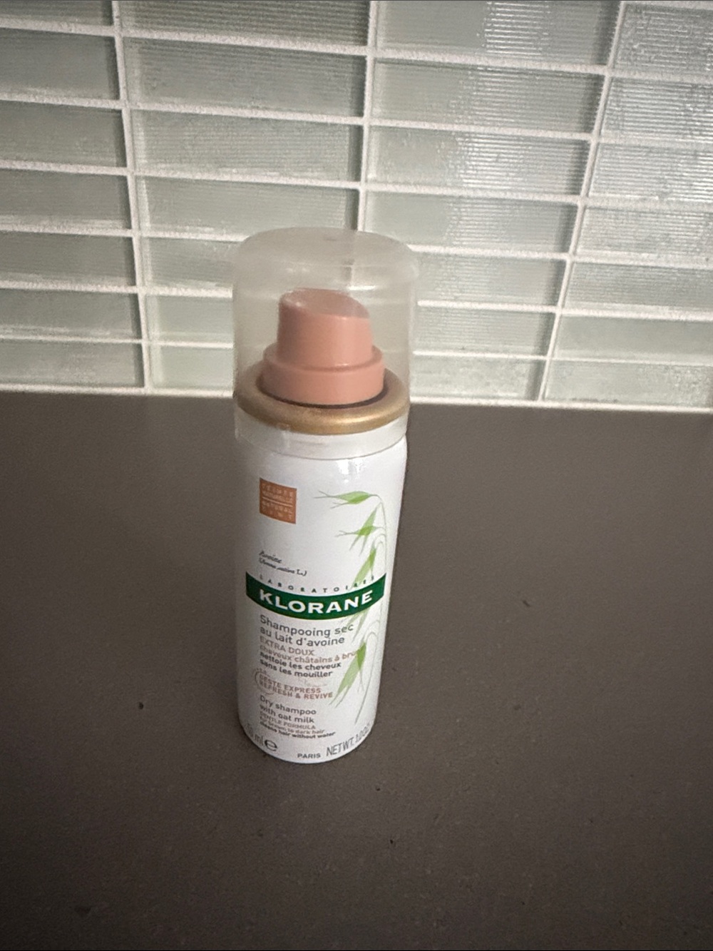 Klorane Oat Milk Dry Shampoo - Soft Pink Spray